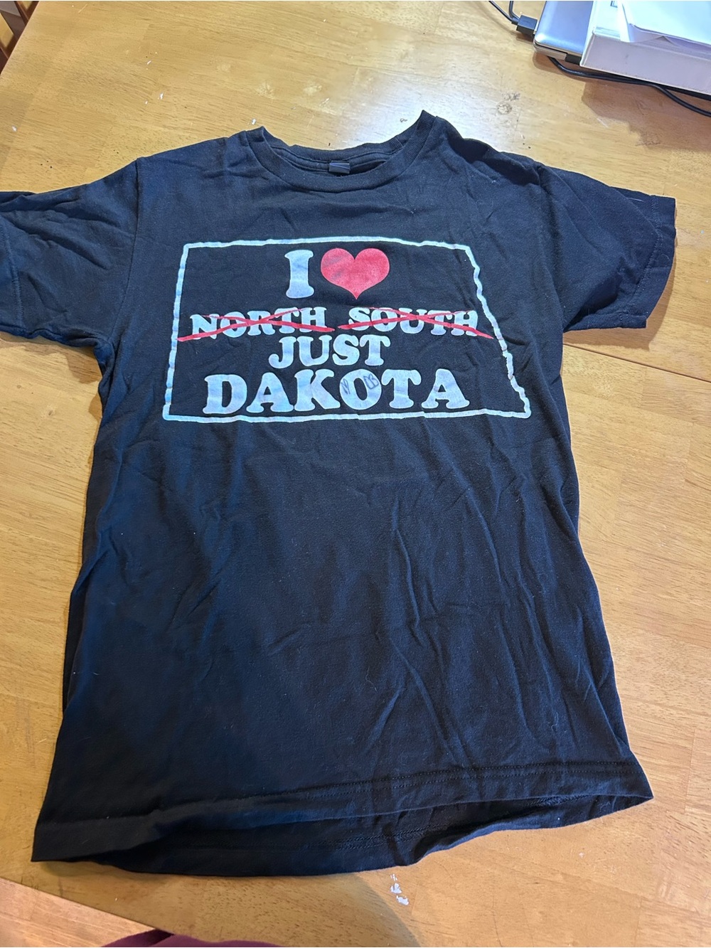 "I ♥ Just Dakota" Graphic Tee - Black Dakota Brooks Digitour autographed